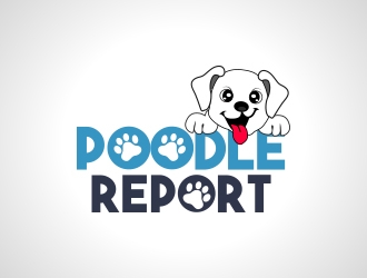 Poodle Report logo design by zubi