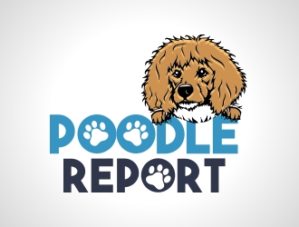 Poodle Report logo design by zubi