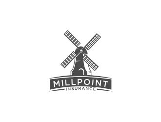 Millpoint Insurance logo design by logitec