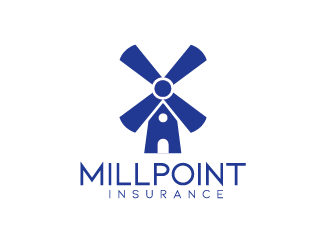Millpoint Insurance logo design by Beyen