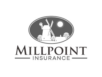 Millpoint Insurance logo design by karjen