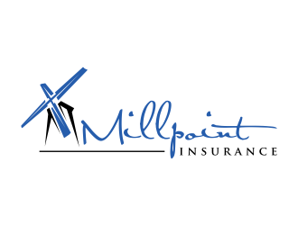 Millpoint Insurance logo design by cintoko