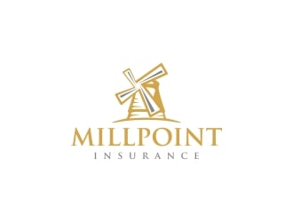 Millpoint Insurance logo design by CreativeKiller