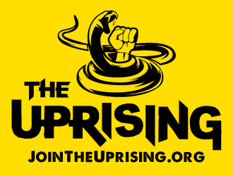 JoinTheUprising.org logo design by lestatic22