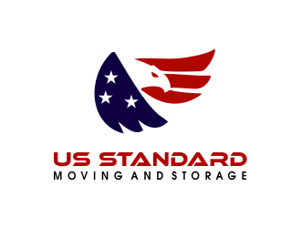 US Standard moving and storage logo design by JessicaLopes