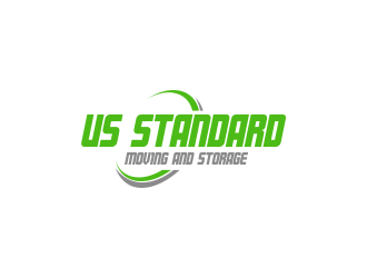 US Standard moving and storage logo design by Greenlight