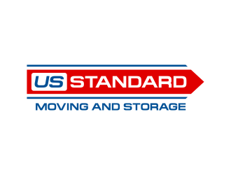 US Standard moving and storage logo design by Panara