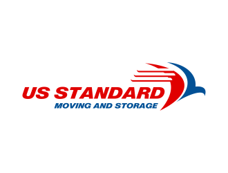 US Standard moving and storage logo design by Panara