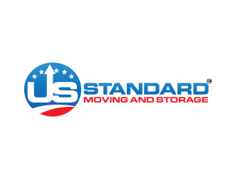 US Standard moving and storage logo design by yans