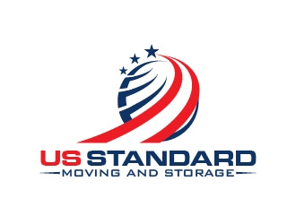 US Standard moving and storage logo design by usef44