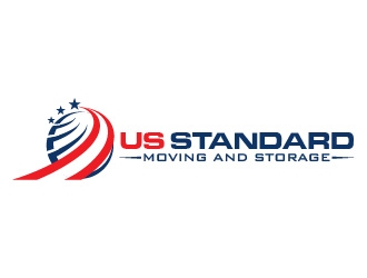 US Standard moving and storage logo design by usef44