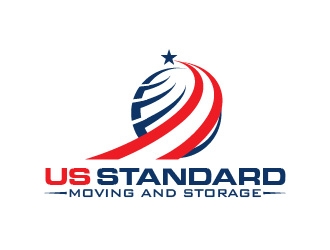 US Standard moving and storage logo design by usef44