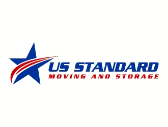 US Standard moving and storage logo design by J0s3Ph