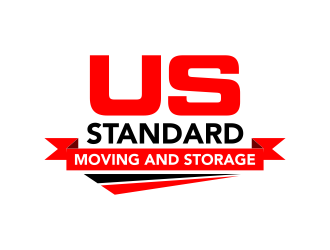 US Standard moving and storage logo design by ingepro