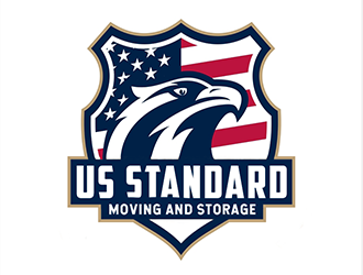 US Standard moving and storage logo design by Optimus