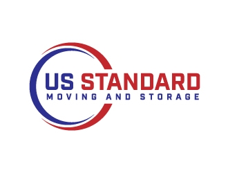 US Standard moving and storage logo design by labo