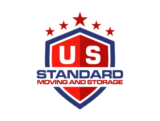 US Standard moving and storage logo design by done