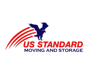 US Standard moving and storage logo design by PMG