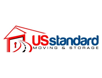 US Standard moving and storage logo design by daywalker