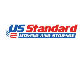 US Standard moving and storage logo design by design_brush