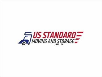 US Standard moving and storage logo design by Shabbir