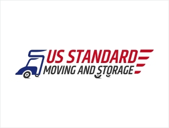 US Standard moving and storage logo design by Shabbir