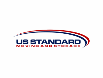 US Standard moving and storage logo design by mutafailan