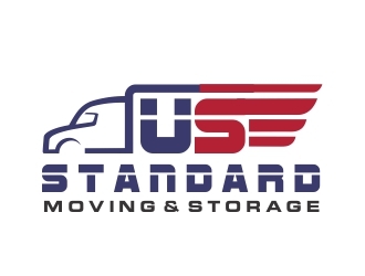 US Standard moving and storage logo design by crearts