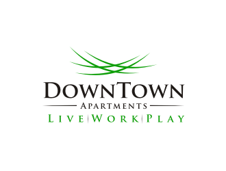 DownTown Apartments logo design by Franky.