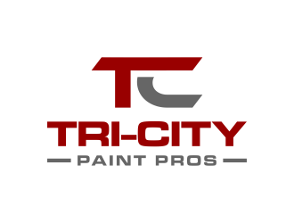 Tri-City Paint Pros logo design by p0peye
