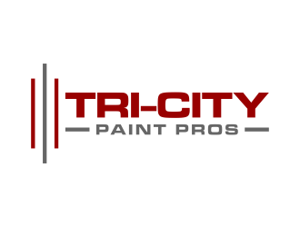 Tri-City Paint Pros logo design by p0peye