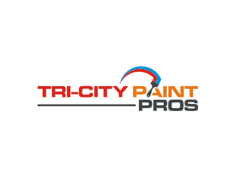 Tri-City Paint Pros logo design by Diancox