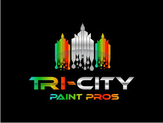 Tri-City Paint Pros logo design by Landung