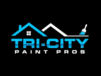 Tri-City Paint Pros logo design by labo