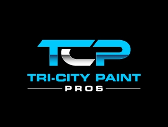 Tri-City Paint Pros logo design by labo