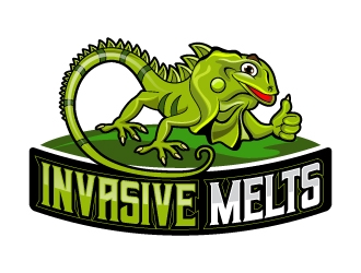 Invasive melts logo design by uttam