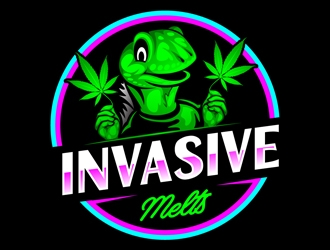 Invasive melts logo design by DreamLogoDesign