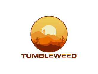 TUMBLEWEED logo design by giphone