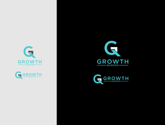 Growth Queens logo design by dencowart