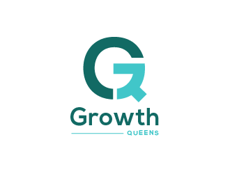 Growth Queens logo design by tukangngaret