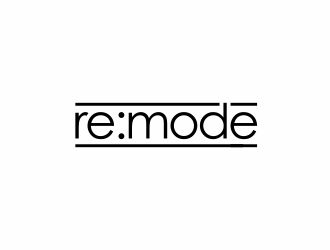 re:mode logo design by santrie