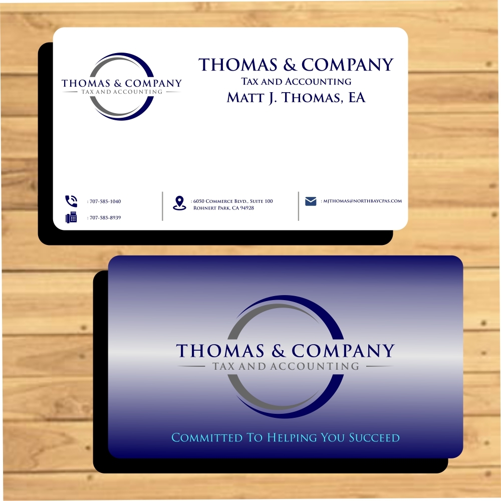 Thomas & Company - Tax and Accounting logo design by berkahnenen