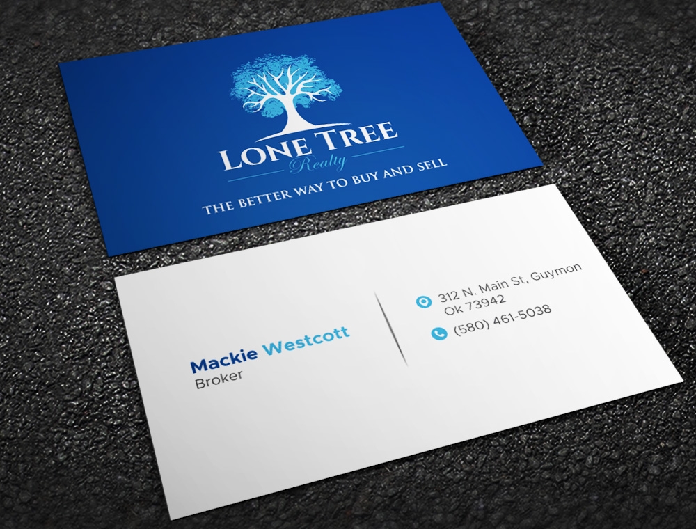 Lone Tree Realty logo design by Kindo