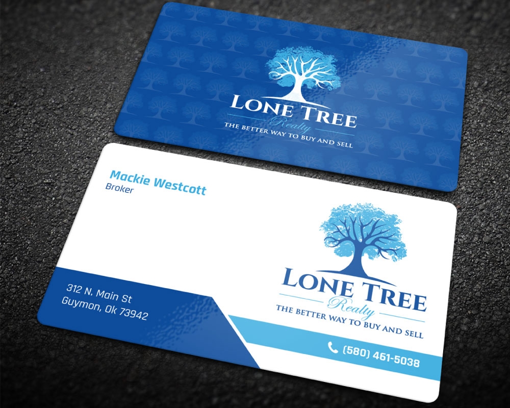 Lone Tree Realty logo design by Boomstudioz