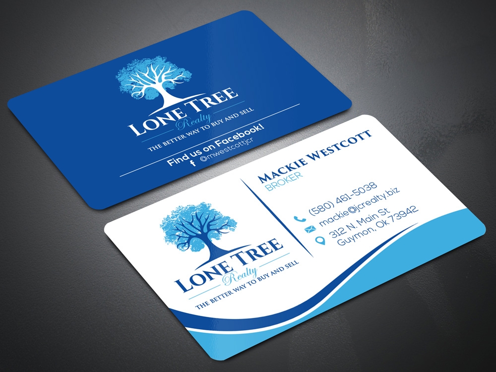 Lone Tree Realty logo design by Gelotine