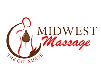 Midwest Massage The Oil Nurse logo design by ingepro