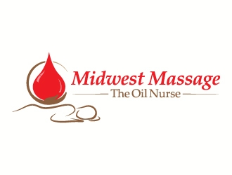 Midwest Massage The Oil Nurse logo design by J0s3Ph