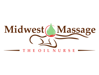 Midwest Massage The Oil Nurse logo design by aldesign