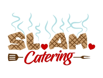 SL.AM. Catering logo design by jaize