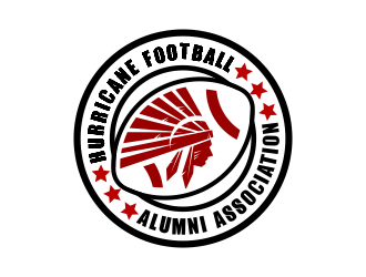 Hurricane Football Alumni Association  logo design by SmartTaste